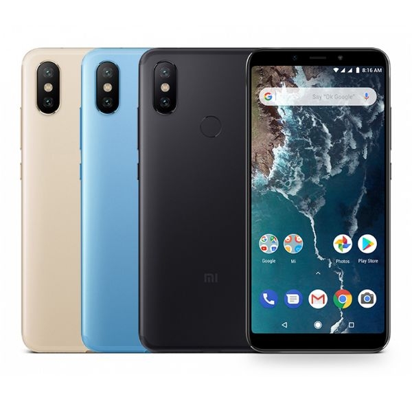 Xiaomi Mi A2 4GB 6GB Snapdragon 660 Octa Core 32GB 64GB 128GB 20.0MP  Dual Camera Tela 5.99" Android One