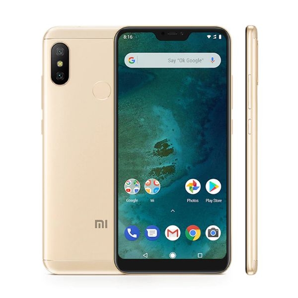 Xiaomi Mi A2 Lite  3G 4GB 32GB 64GB Snapdragon 625 Octa Core 12MP Dual Camera 4000mAh Android One