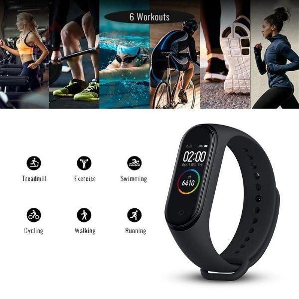 Xiaomi Mi Band 4 Smartband Pulseira inteligente Fitness Corrida