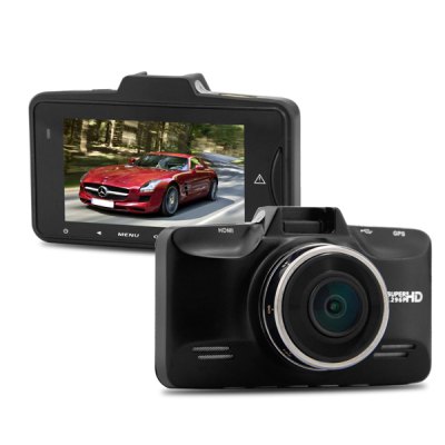 Camera Automotiva Genérica Ultra GS98C 2.7" GPS Car DVR Camcorder Driving Gravadora