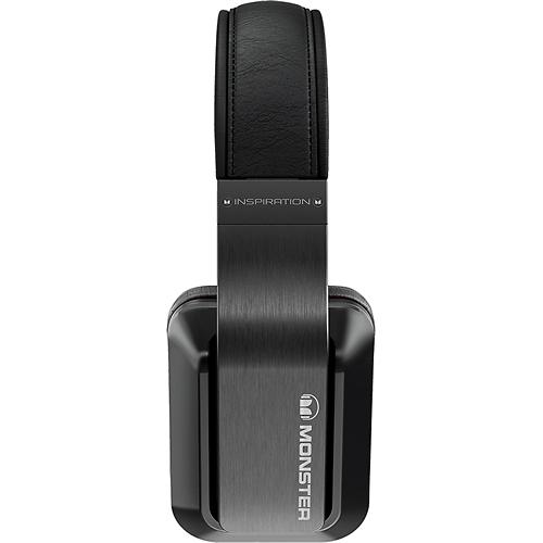 Monster Inspiration Black Over-the-Ear Headphones Fones de Ouvido - Preto