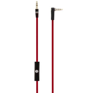 Replacement Cable Cabo Control Talk para Monster Beats Solo Solo HD 680 Studio Mixr -  Red - Vermelho