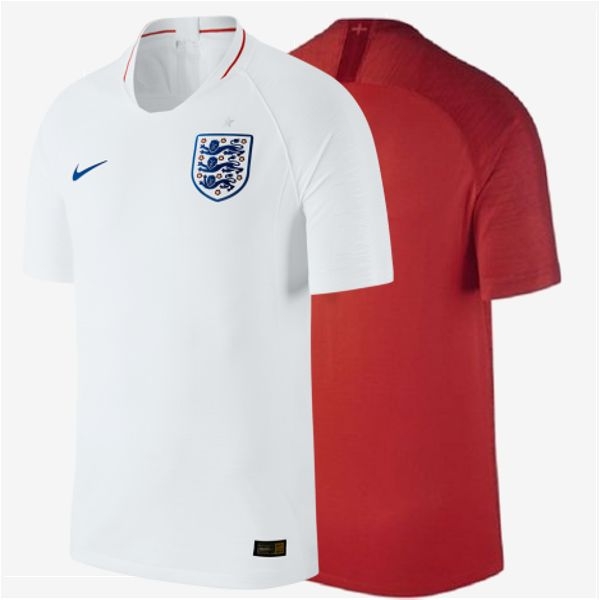 Camiseta Camisa Nike Seleção Inglaterra I e II 2018 Torcedor Home Away Casa Visitante