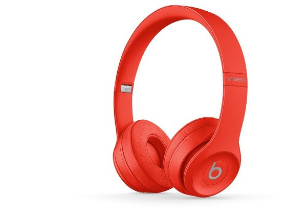 New Beats by Dr. Dre Solo3 Wireless Fones de Ouvido Headphones Vermelho Cítrico