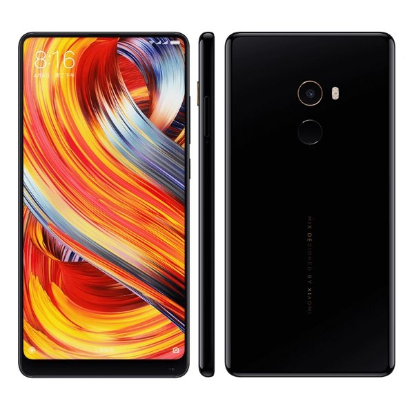 Smartphone Xiaomi Mi Mix 2 Mix2 Dual Chip 5.99 polegadas Tela Infinita 6GB RAM 64GB 128GB Snapdragon 835 Telefones NFC 4G 12.0MP