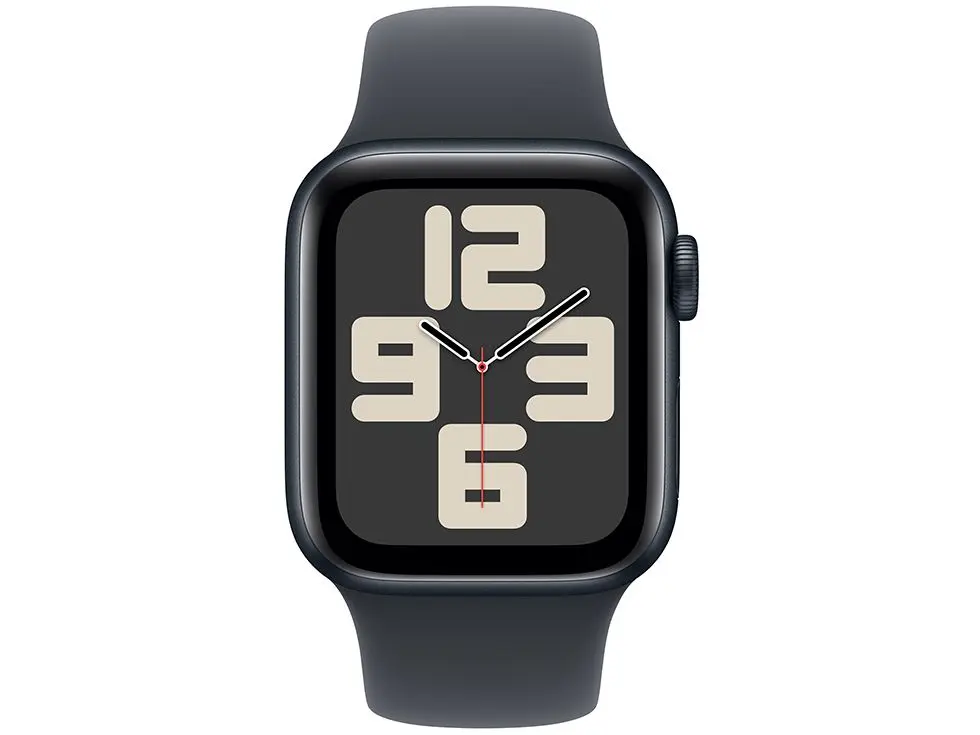 Apple Watch SE (2ª Geração) 40mm, Cor Midnight, Alumínio, Compatível com iOS – MPN: MXEA3LL/A