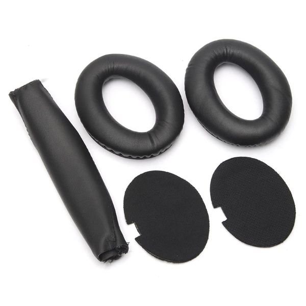 KIT Completo Replacement Substituição Reparação Arco Headband Earpad Espuma para Bose QuietComfort 15 QC15