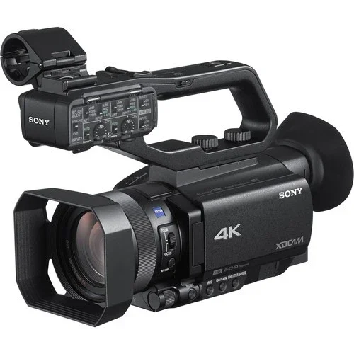 Sony PXW-Z90V - Detalhe Lente e AF