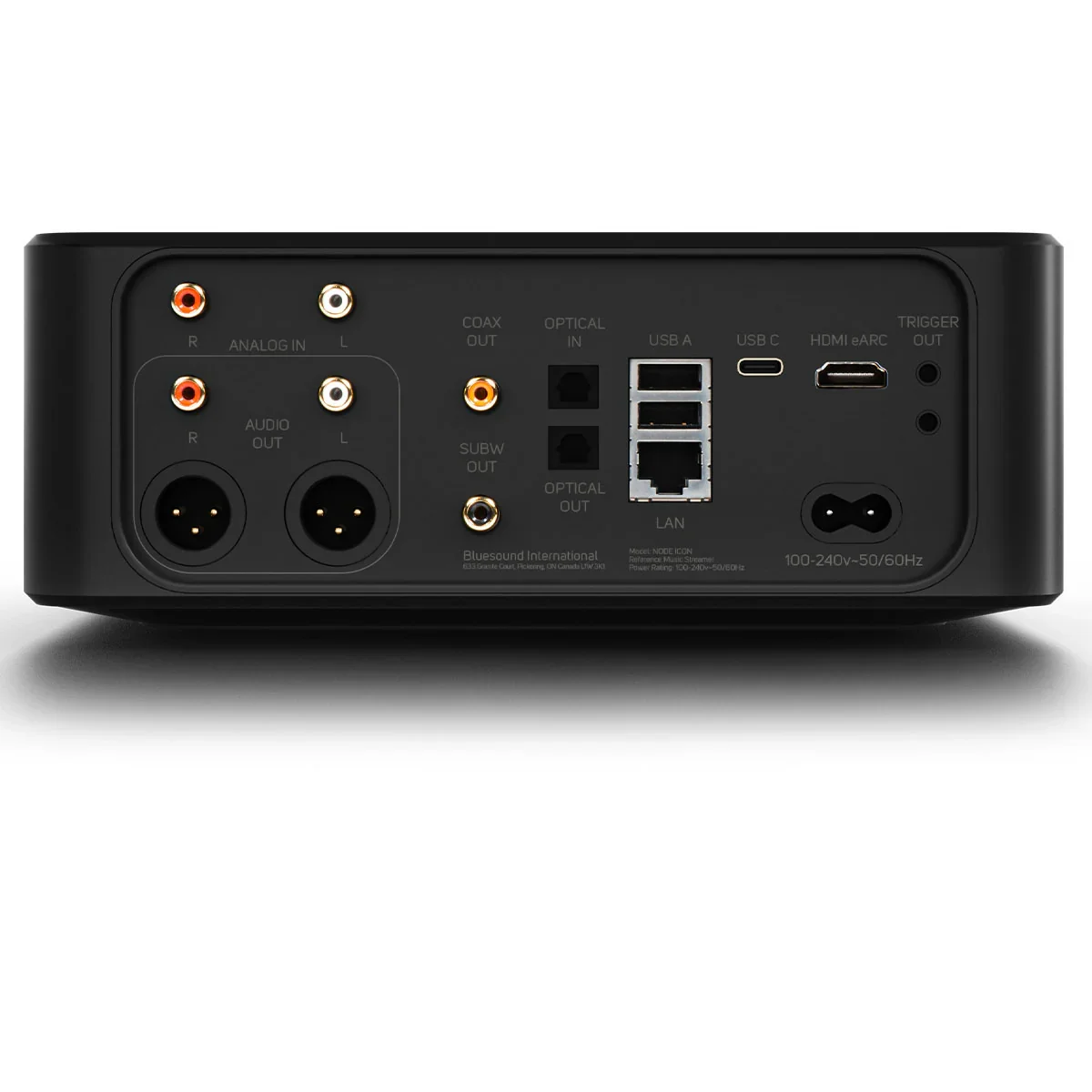 Bluesound Node Icon N530 - Streamer de Referência Dual-Mono ESS Sabre & THX AAA