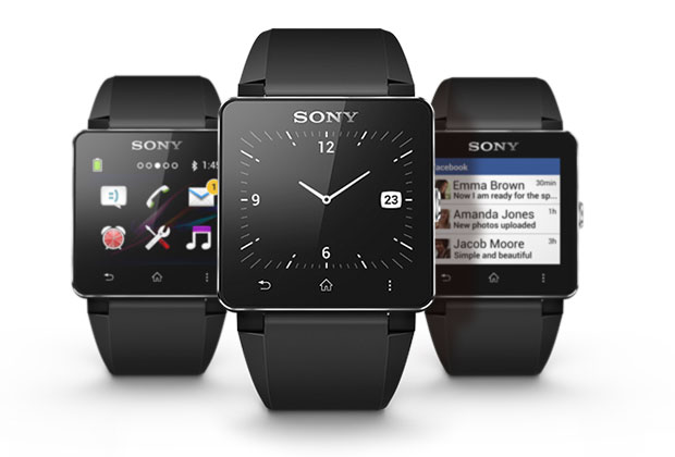 Sony Relógio SmartWatch 2 SW2 NFC Android Bluetooth Resistente à água 