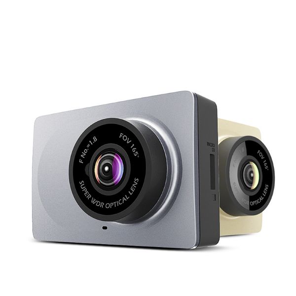 Camera Veicular Carro Xiaomi Yi Smart DVR WiFi Ângulo 165 graus Dash Cam 1080P 60fps Tela 2.7" Mi - Versão Internacional