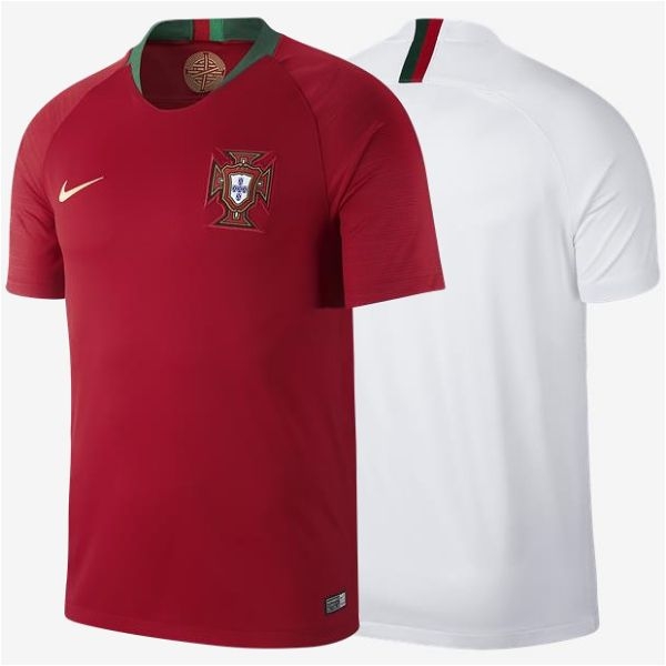 Camiseta Camisa Nike Seleção Portugal I e II 2018 Torcedor Home Away Casa Visitante