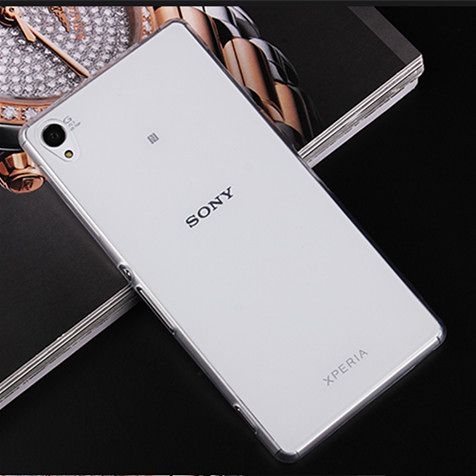Case Capa Capinha protetora para Sony Xperia Z1 L39h em silicone transparente