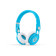 New Beats™ by Dr. Dre™ Mixr 2.0 David Guetta Neon Blue Limited Edition Headphones On ear - 2014