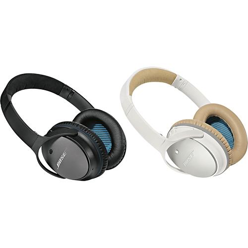 Bose - QuietComfort ® 25 QC25 Noise Cancelling ® headphones fones de ouvido Branco Preto