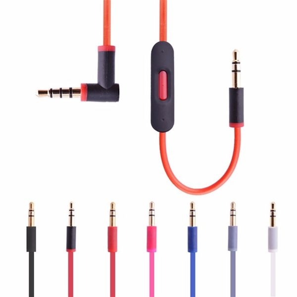 Replacement Cable Cabo Substituição Remote Talk Beats Solo Solo HD Solo2 Solo3 Studio Studio 2.0 Pro Mixr -  Cores